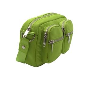 Wild Fable Green Crossbody Bag with Silver Hardware
